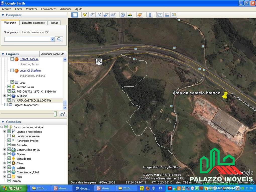 Terreno, 21 hectares - Foto 2