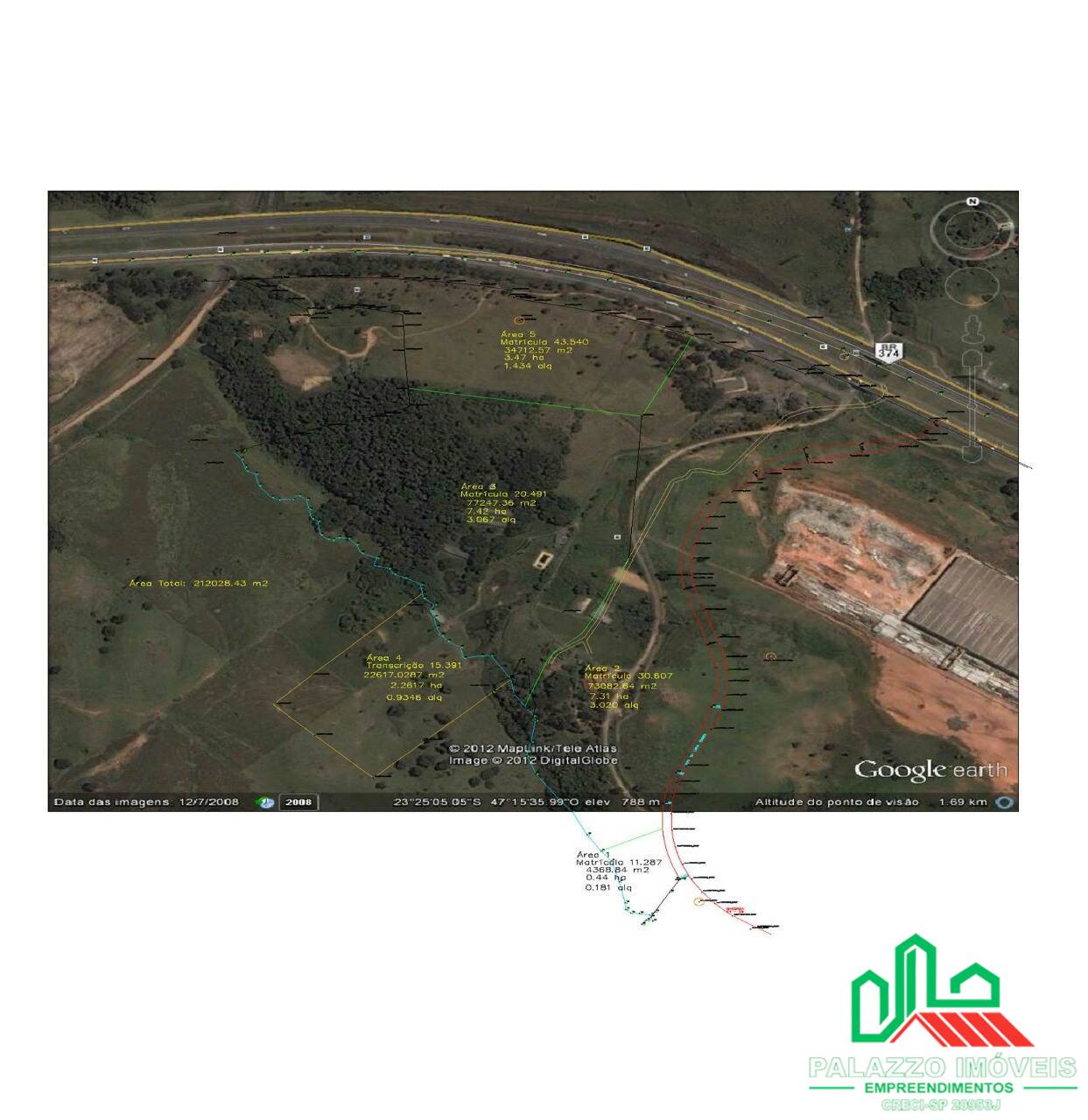 Terreno, 21 hectares - Foto 9