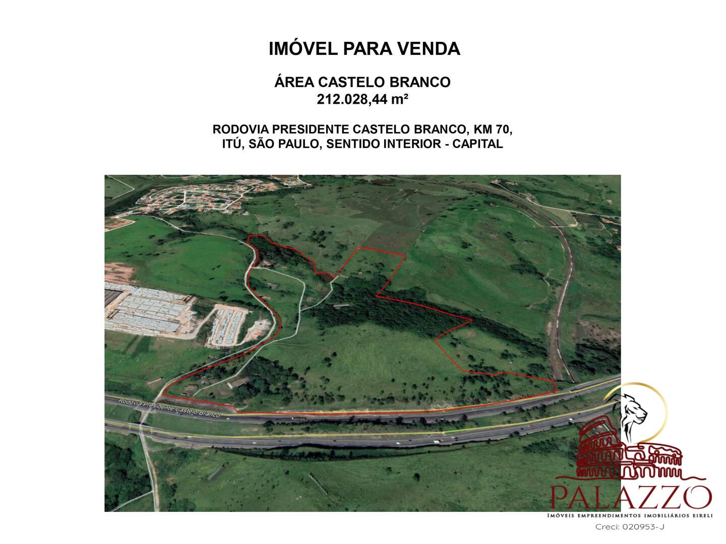 Terreno, 21 hectares - Foto 2