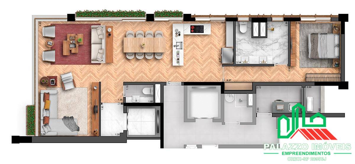 Apartamento, 2 quartos, 105 m² - Foto 17