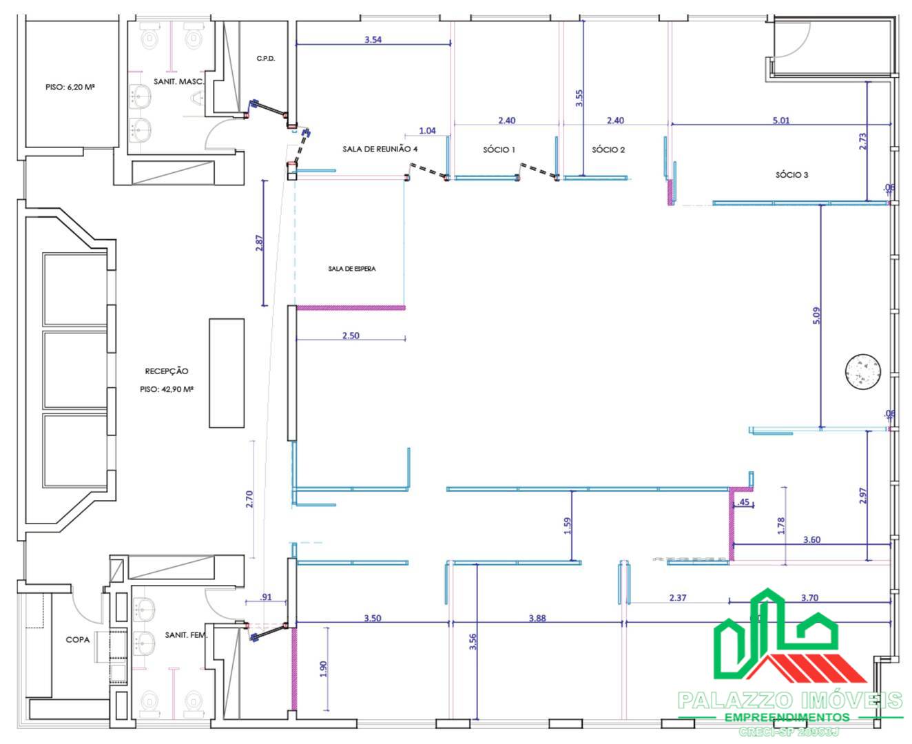 Sala-Conjunto, 311 m² - Foto 17