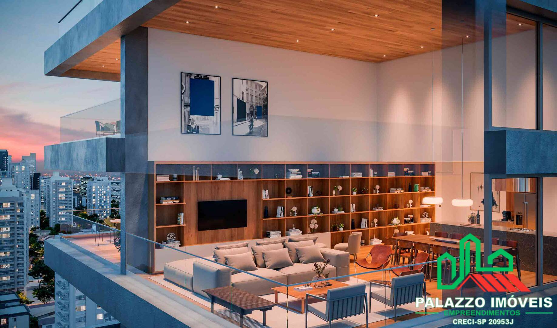Cobertura, 4 quartos, 209 m² - Foto 3