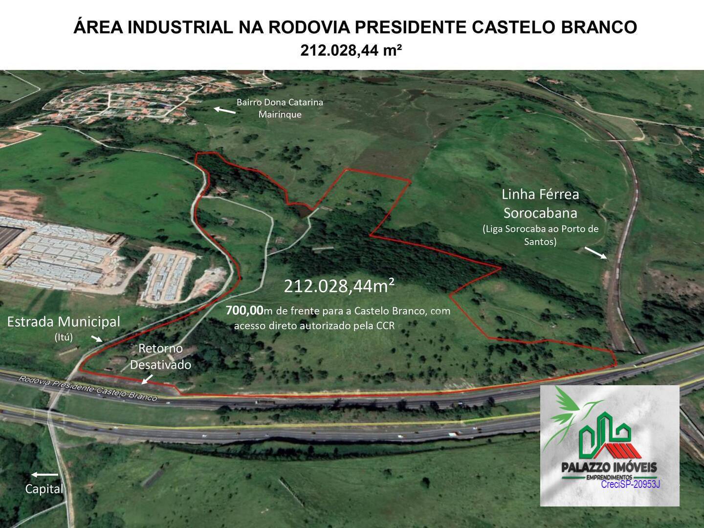 Terreno, 21 hectares - Foto 1