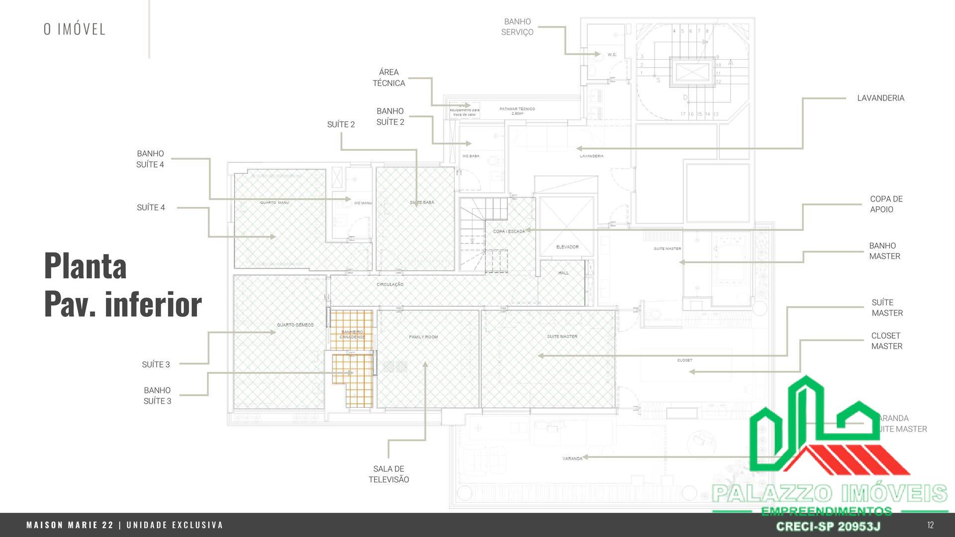 Cobertura, 5 quartos, 408 m² - Foto 34