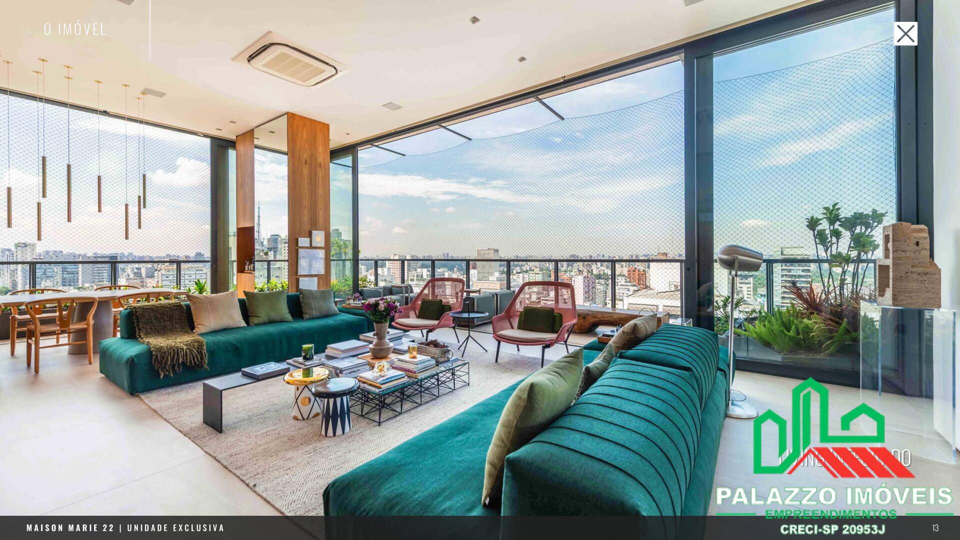 Cobertura, 5 quartos, 408 m² - Foto 2