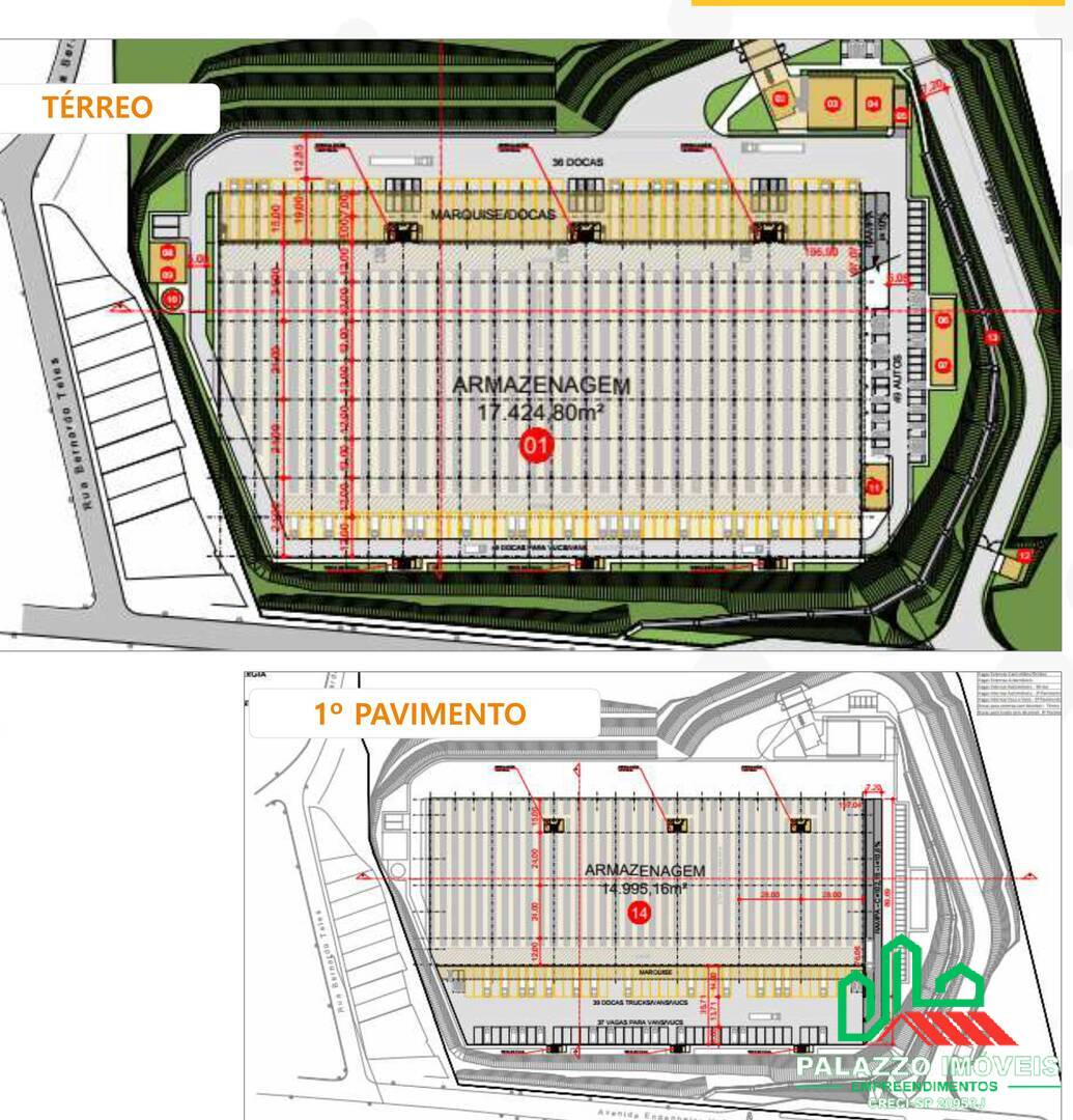Depósito-Galpão, 17449 m² - Foto 3