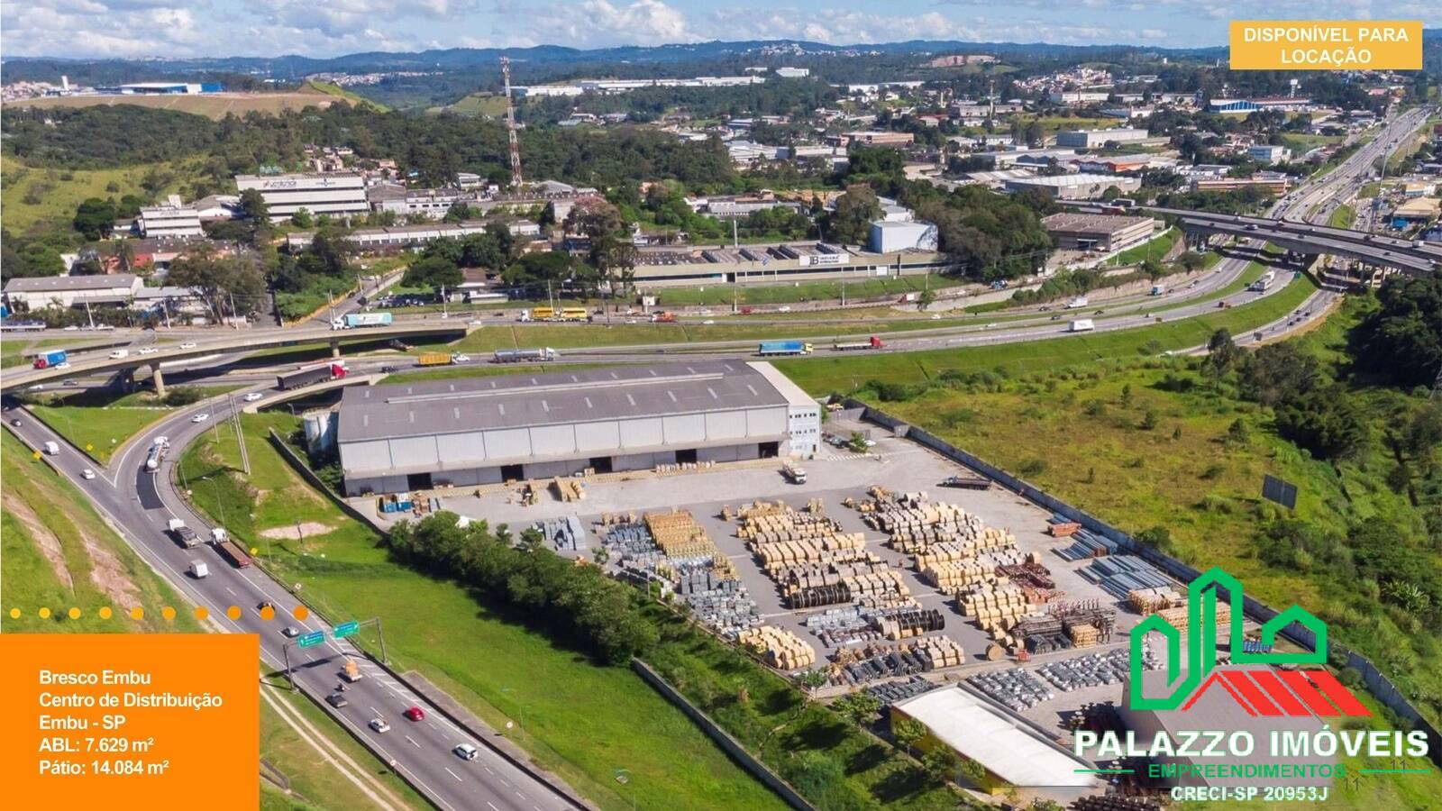Depósito-Galpão, 7629 m² - Foto 1