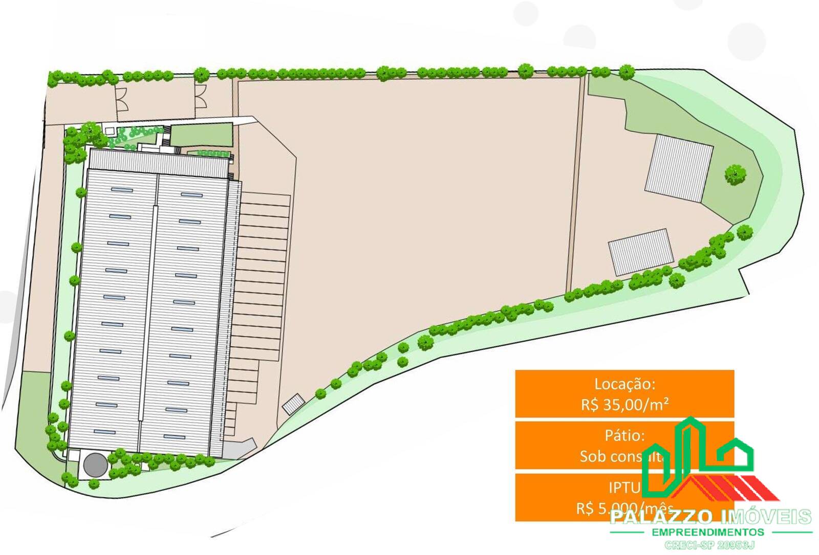 Depósito-Galpão, 7629 m² - Foto 2